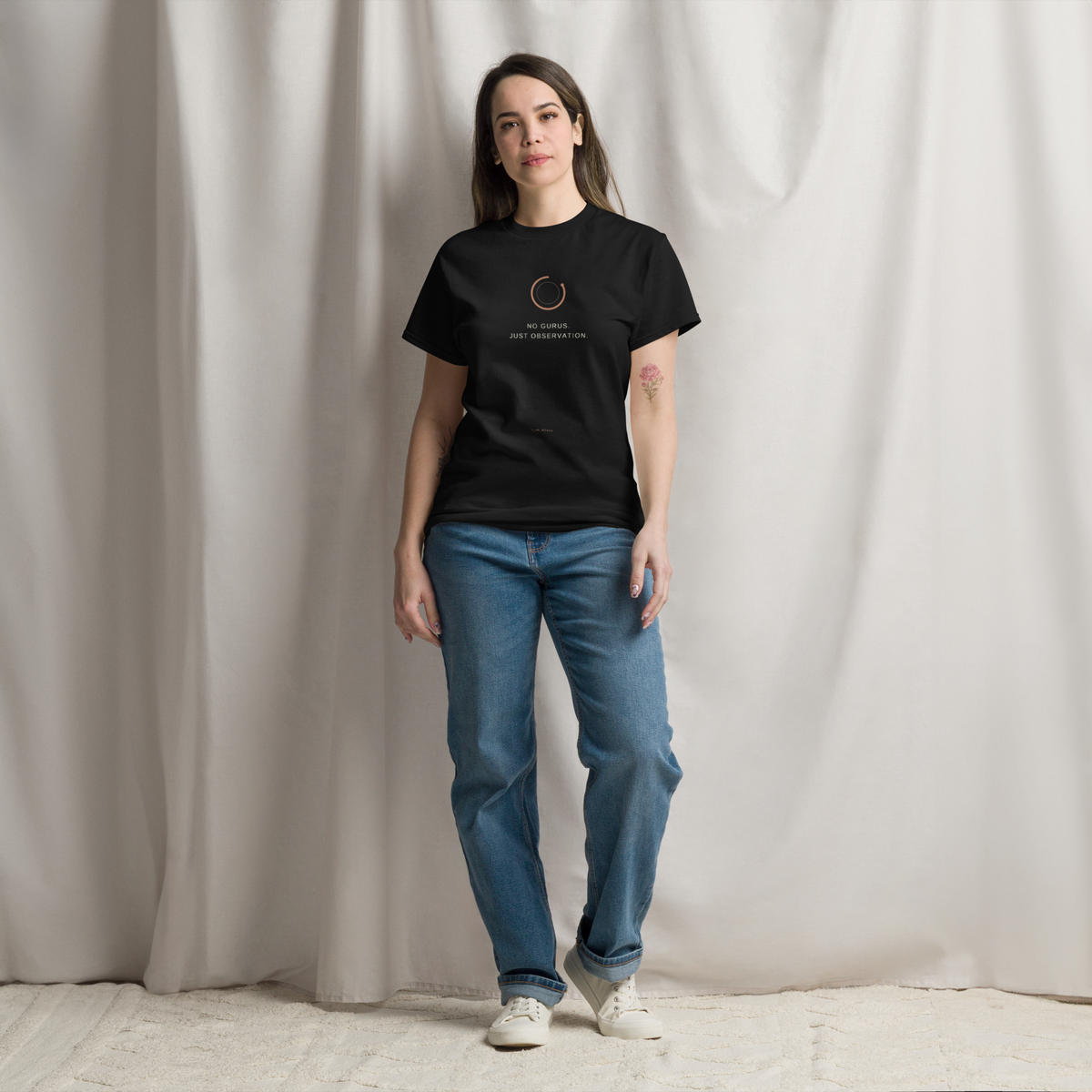 No Gurus. Just Observation. — I_AM_MONAD Heavyweight Tee